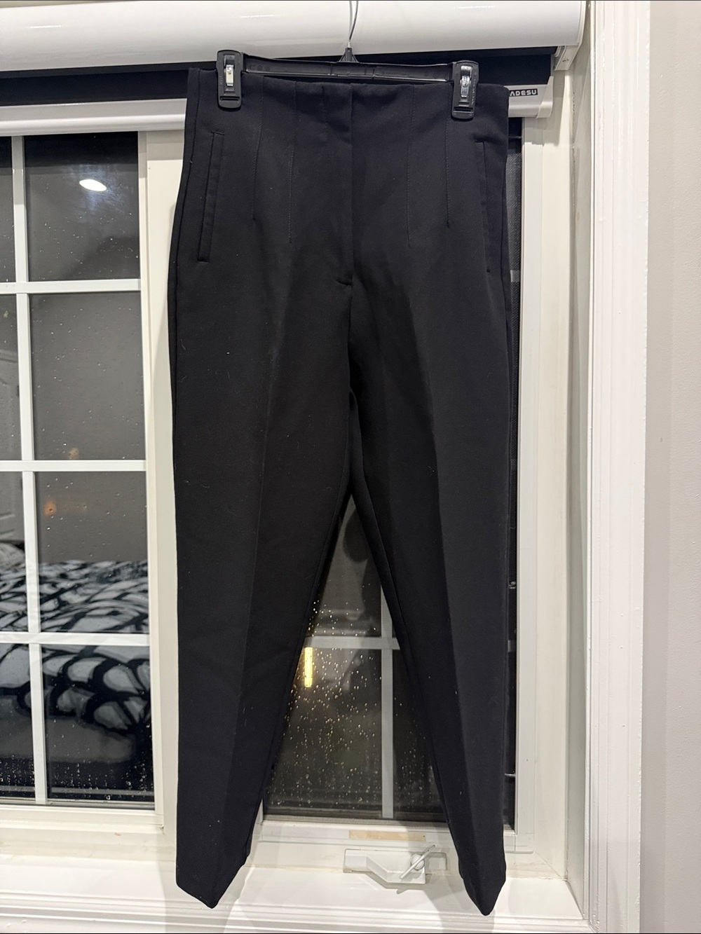 Zara Black Tapered Dress Pants